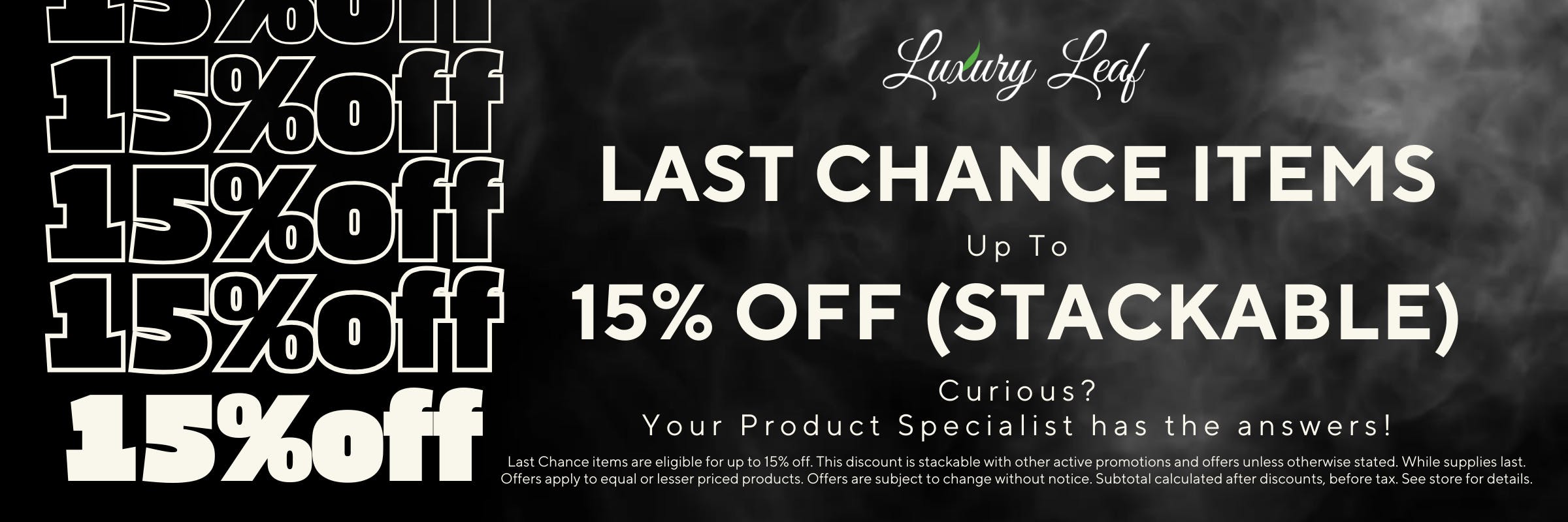 Luxury Leaf Cannabis Discount