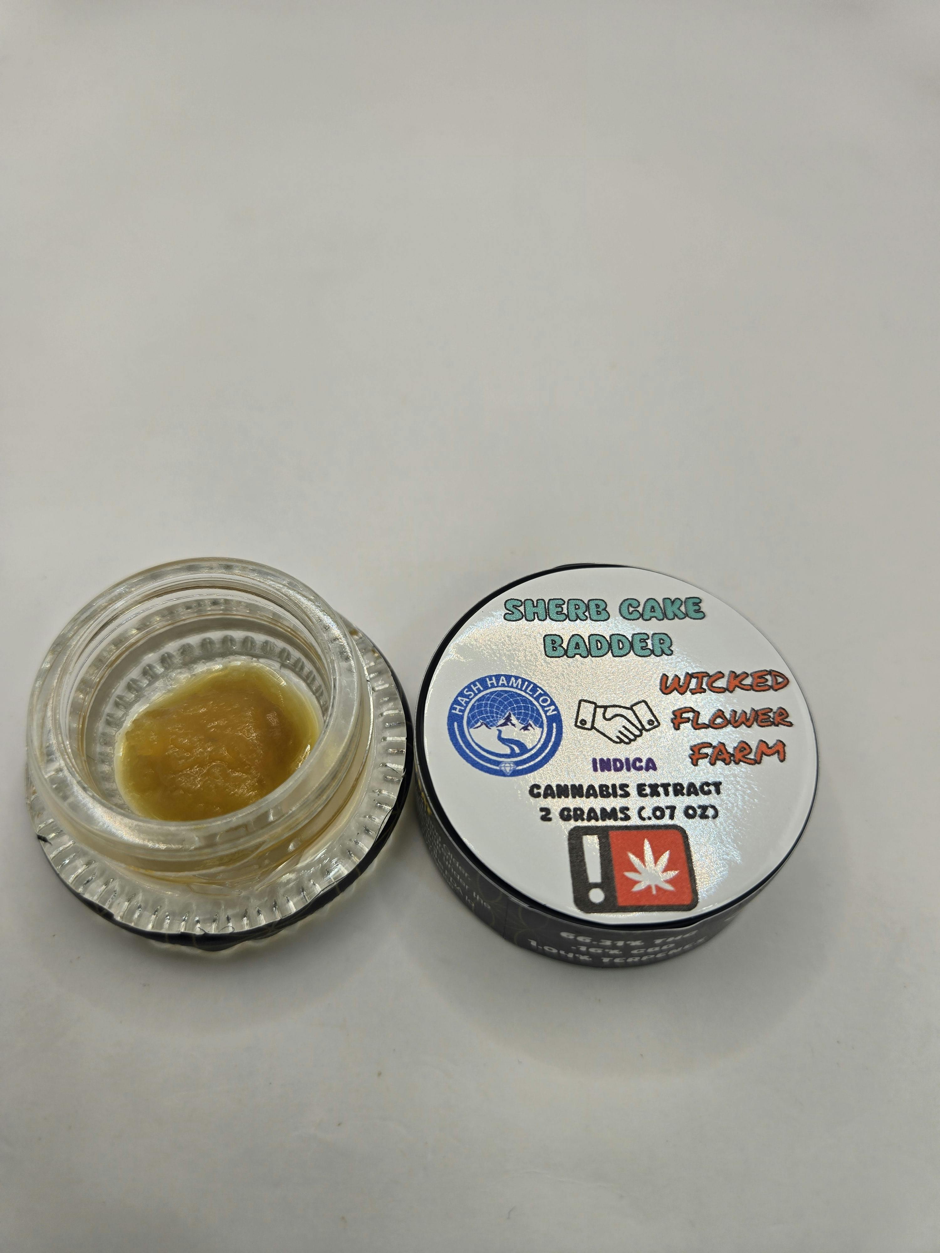 Photo of Sherb Cake Diamond Dab (Hash Hamilton)
