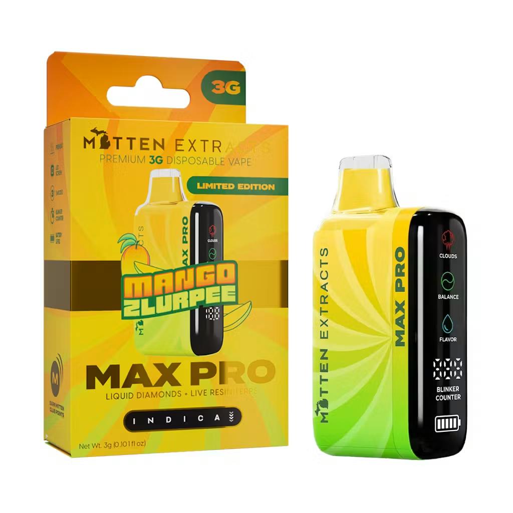 Mitten Extracts - 3g MAX PRO Disposable - Mango Zlurpee (I)