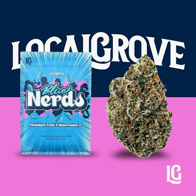 Local Grove - 3.5g Prepack - Blue Nerdz - FLOWER by LOCALGROVE at King of Budz