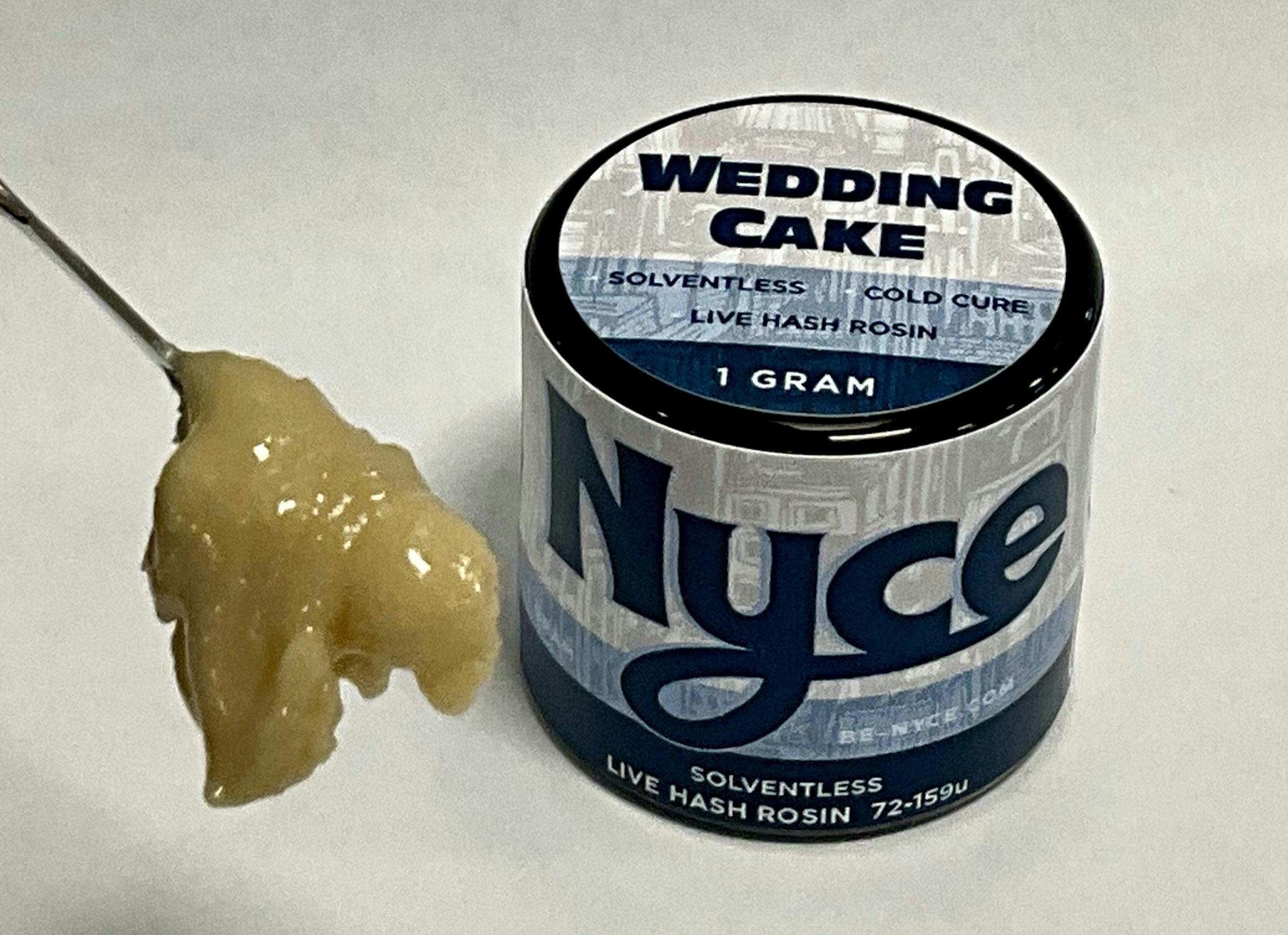 NYCE | Wedding Cake | Live Rosin Concentrate