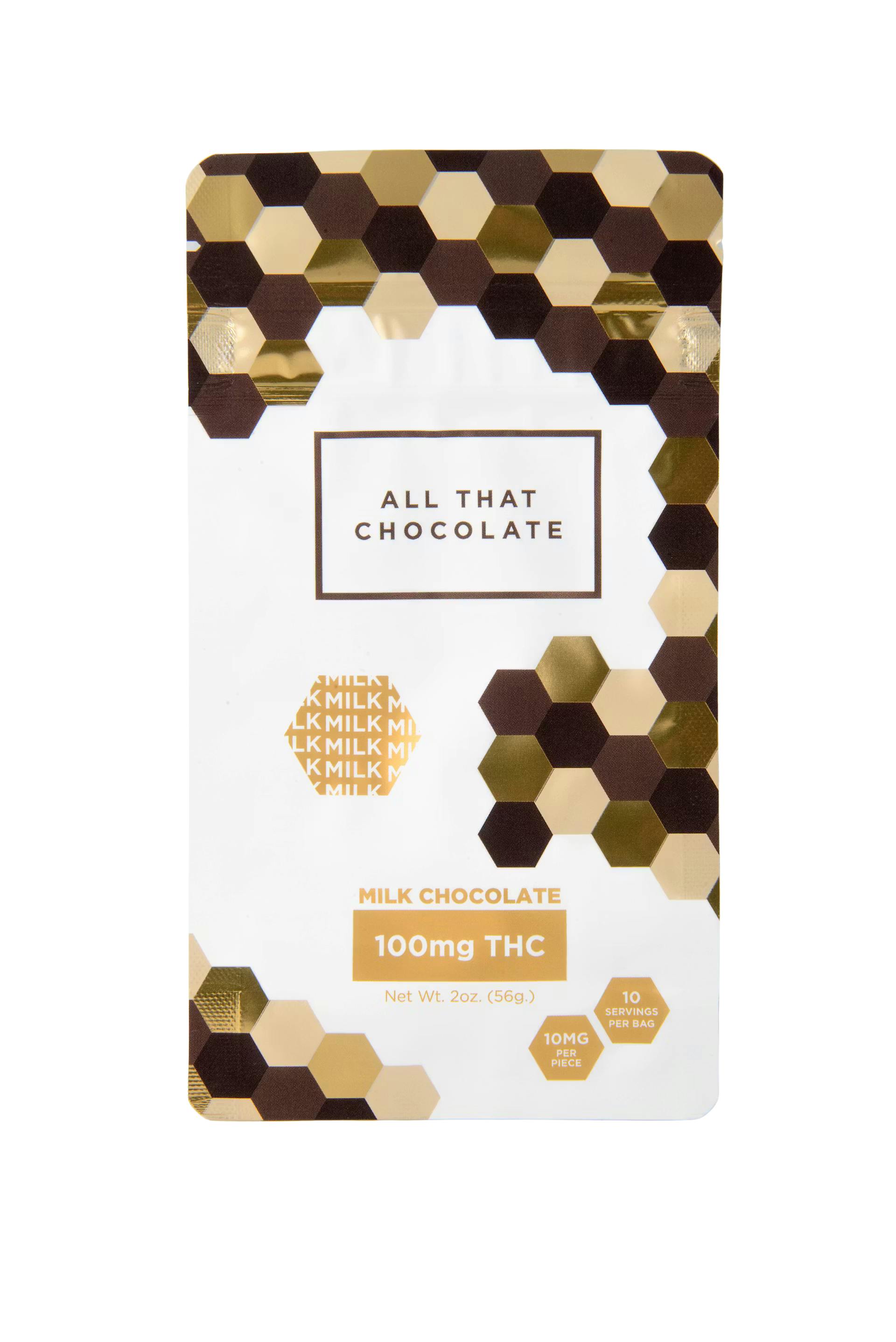 All That Chocolate - Milk Chocolate Bar - 100mg image 0