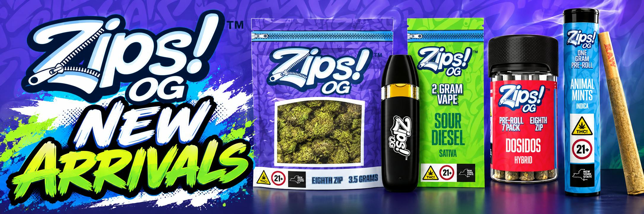 Zips New Arrival at BMC Dispensary