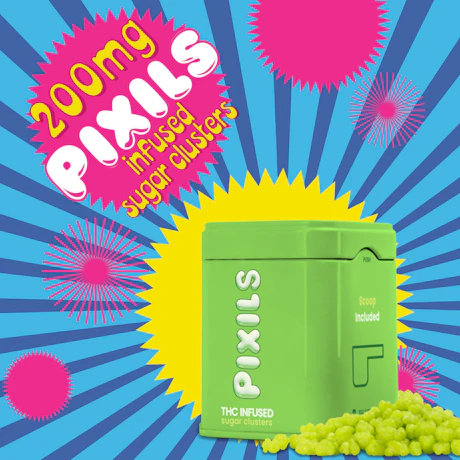 Pixils - 200mg Sugar Clusters - Watermelon - product image at King of Budz