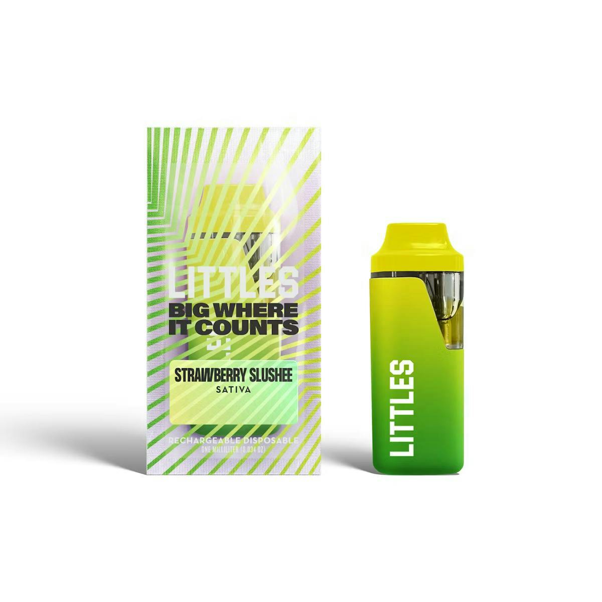 Littles Strawberry Slushie Live Resin Vape