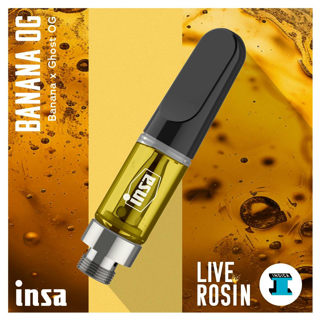 Live Rosin Cartridge - Banana OG