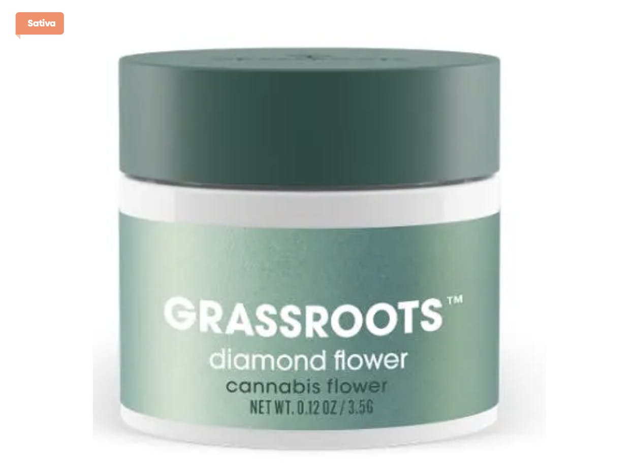 Grassroots Diamond Infused Flower -Singapore Sling-Sativa