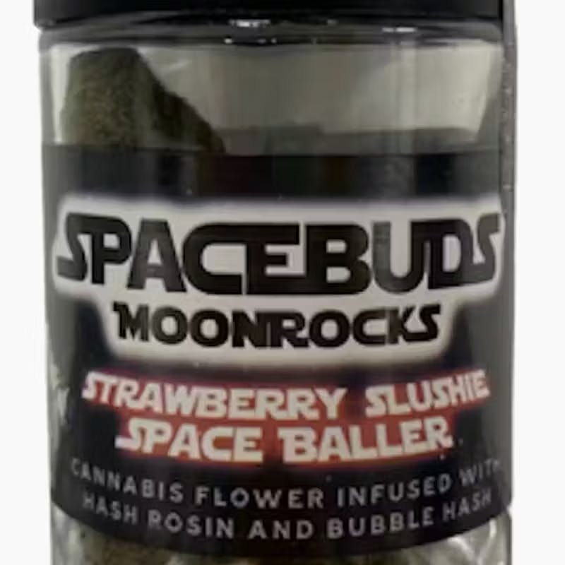 Spacebuds Moonrocks | 28g | Strawberry Slushie Space Baller