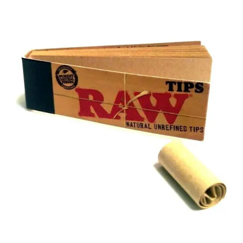 RAW Original Rolling Tips | 50 Pack-1