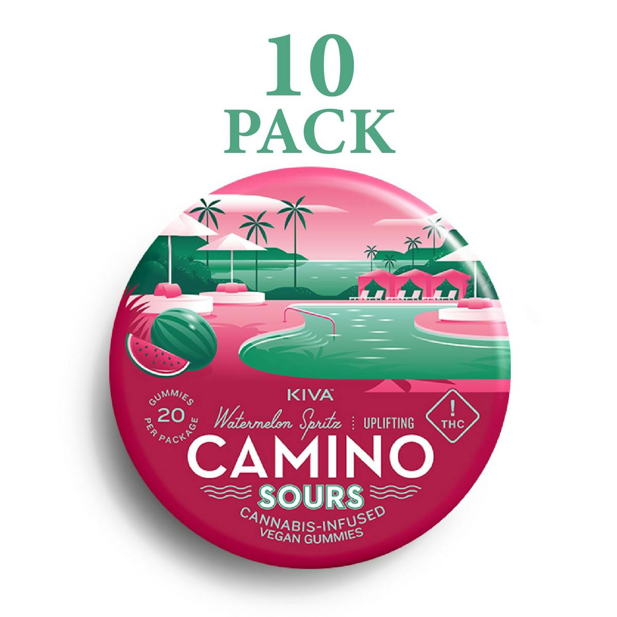 Photo of Camino Sours Watermelon Splash Gummies