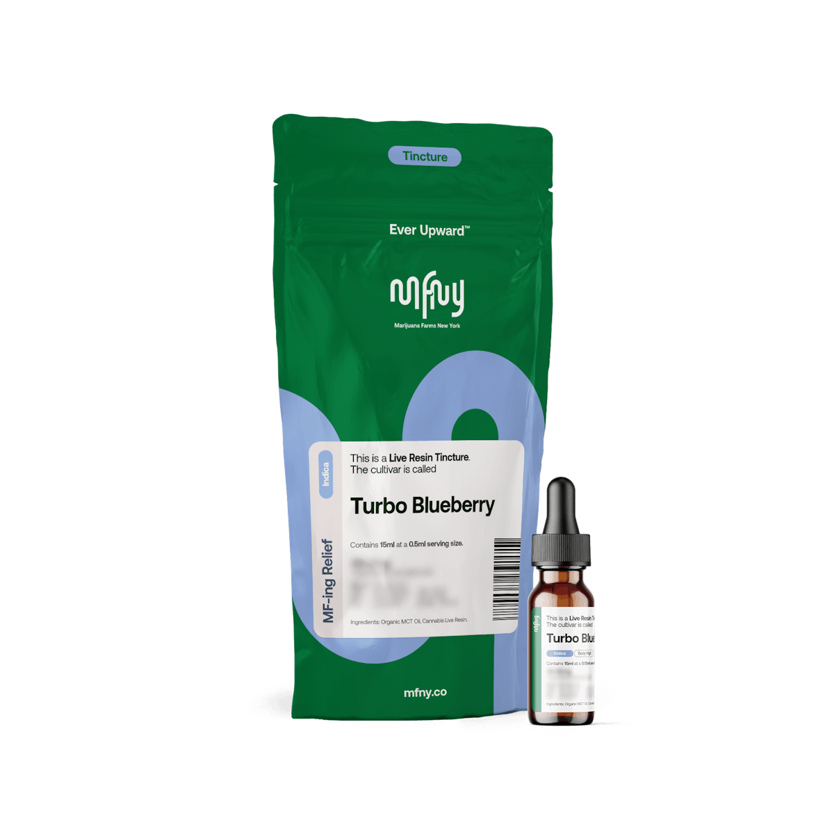Photo of Turbo Blueberry – Live Resin Tincture – 15mL