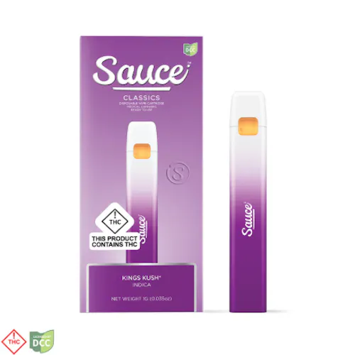 Sauce | King Kush | Disposable | 1g-1