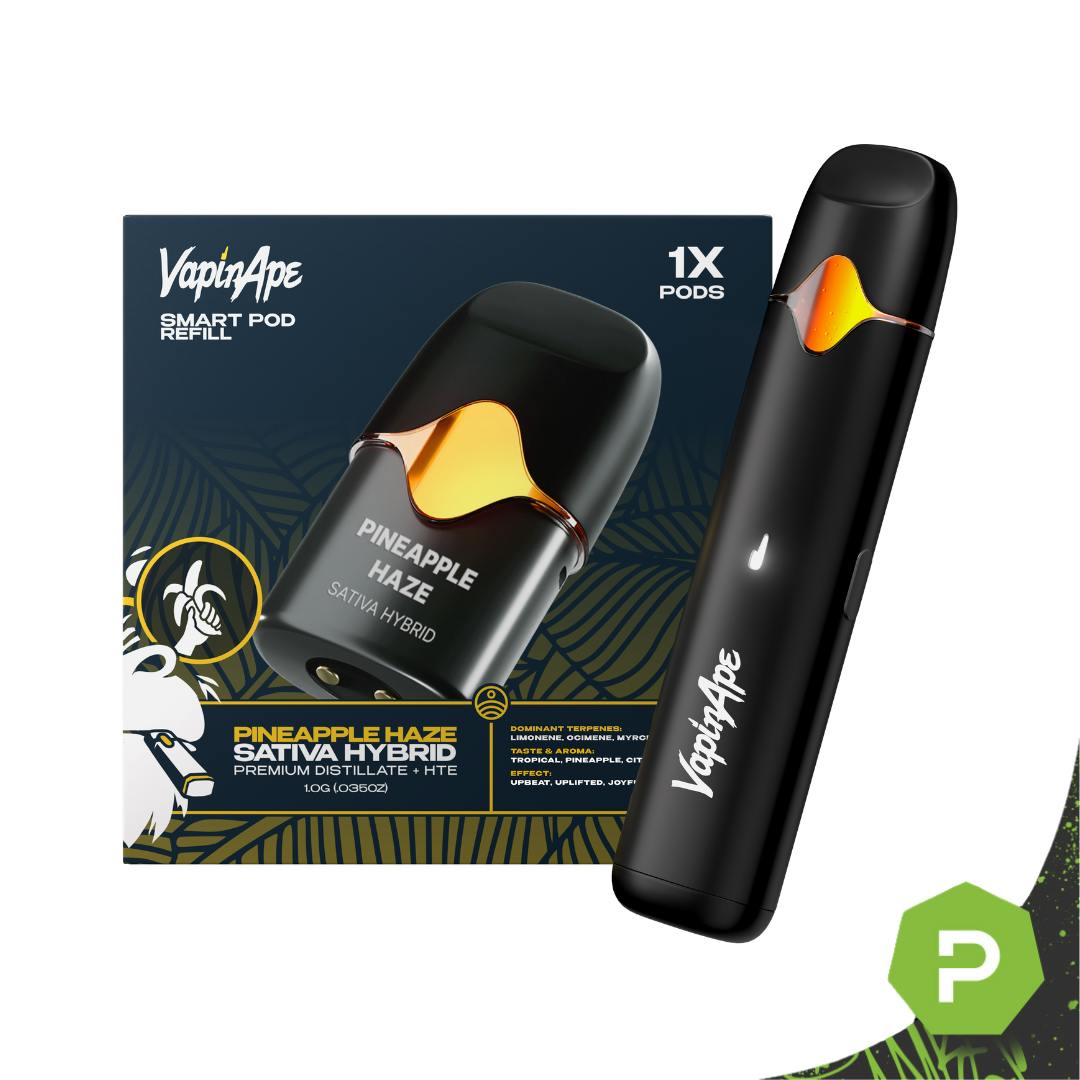 Vapin Ape Vapin Ape Full Spectrum Pod Starter Kit | Pineapple Haze - Puff  Cannabis Cannabis Store in MI
