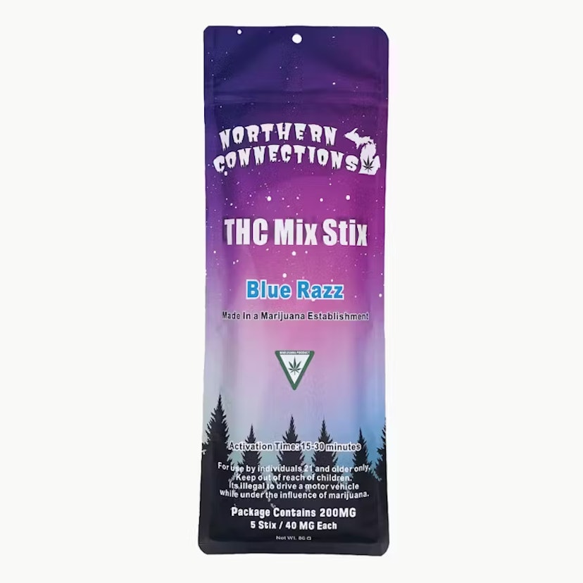 Northern Connections | 200mg Mix Stix | Blue Razz