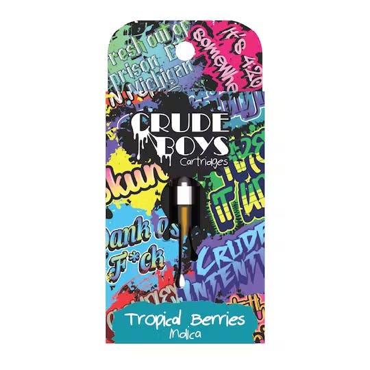 Product: CRUDE BOYS | TROPICAL BERRIES | CART INDICA