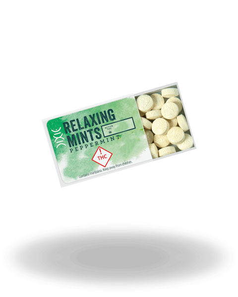 Product: Dixie | Peppermint Relaxing Mints | 100mg