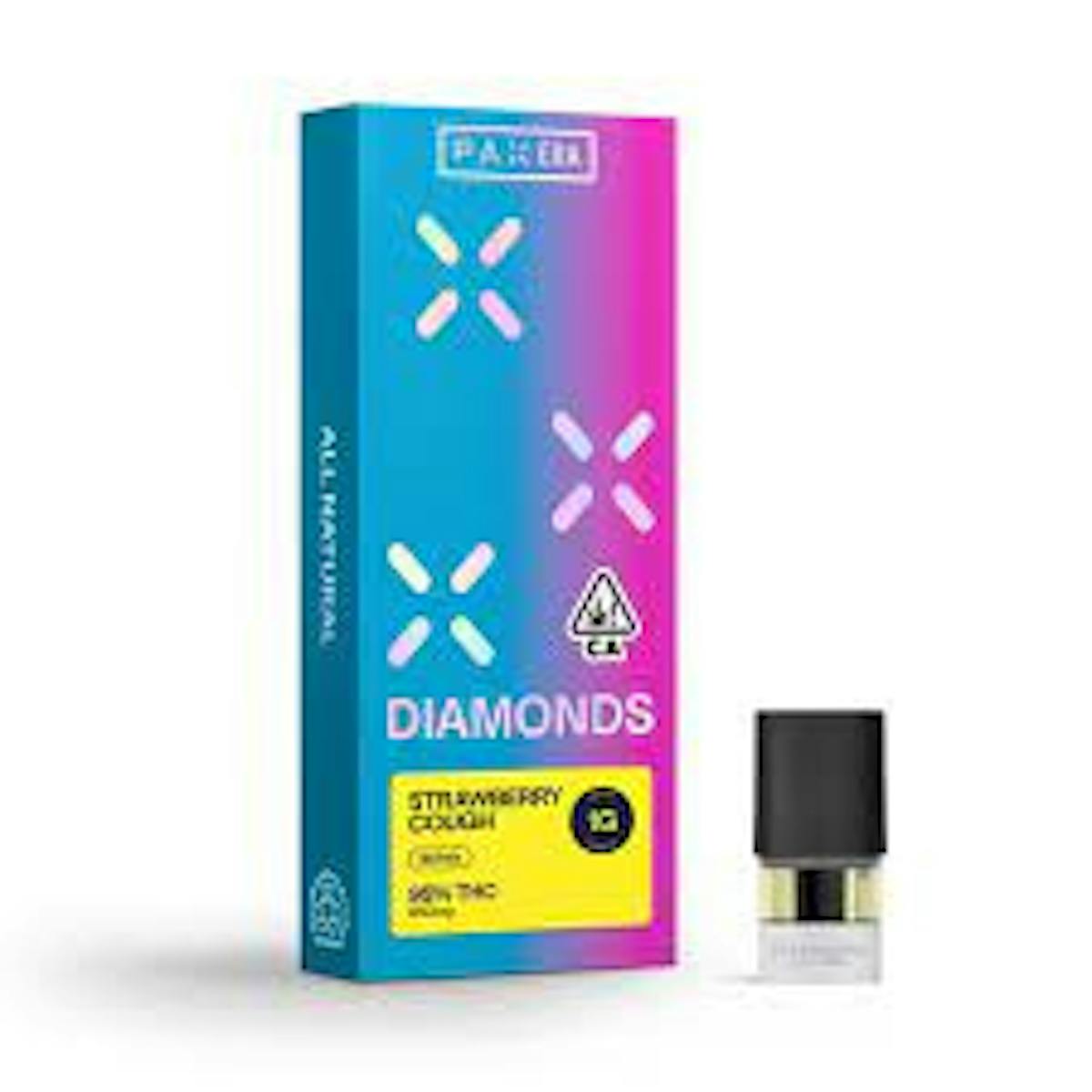 Image of Strawberry Cough | 1g Liquid Diamonds PAX