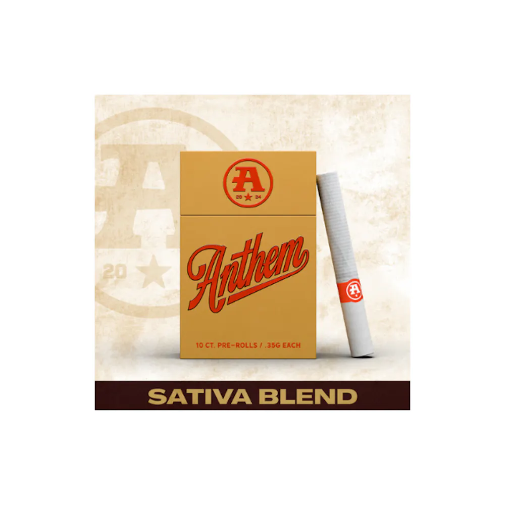 Product Anthem | Sativa Blend | Preroll | 10pk/.35g