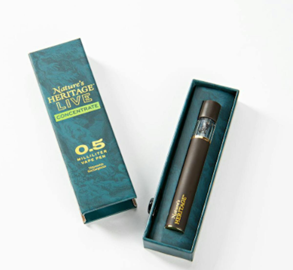Photo of Nature’s Heritage Double Tangie Banana 0.5g Live Sauce Disposable
