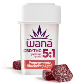 CBD THC Pomegranate Blueberry Acai 5:1