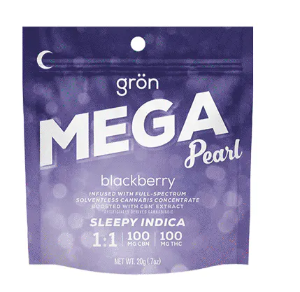 1:1 Blackberry Mega - CBN/THC - Sleepy Indica | Nectar - 122nd