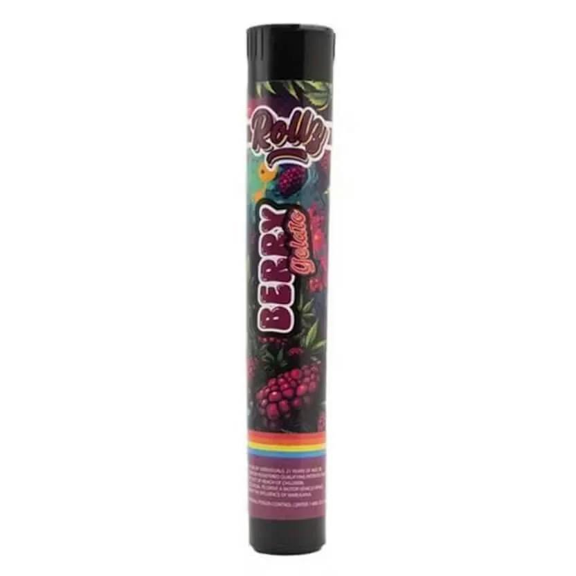 Rollz Boomsticks - 1g THCA Infused Preroll - Berry Gelato