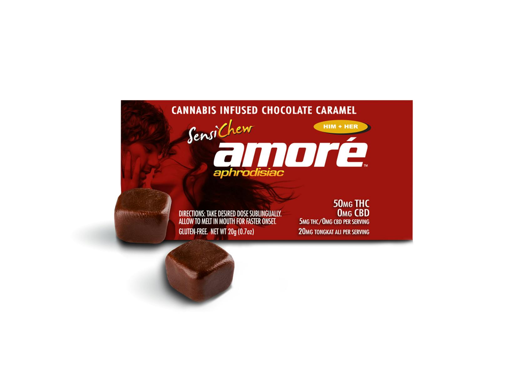 Sensi Chew Amor Aphrodisiac Chocolate Caramel BEYOND HELLO