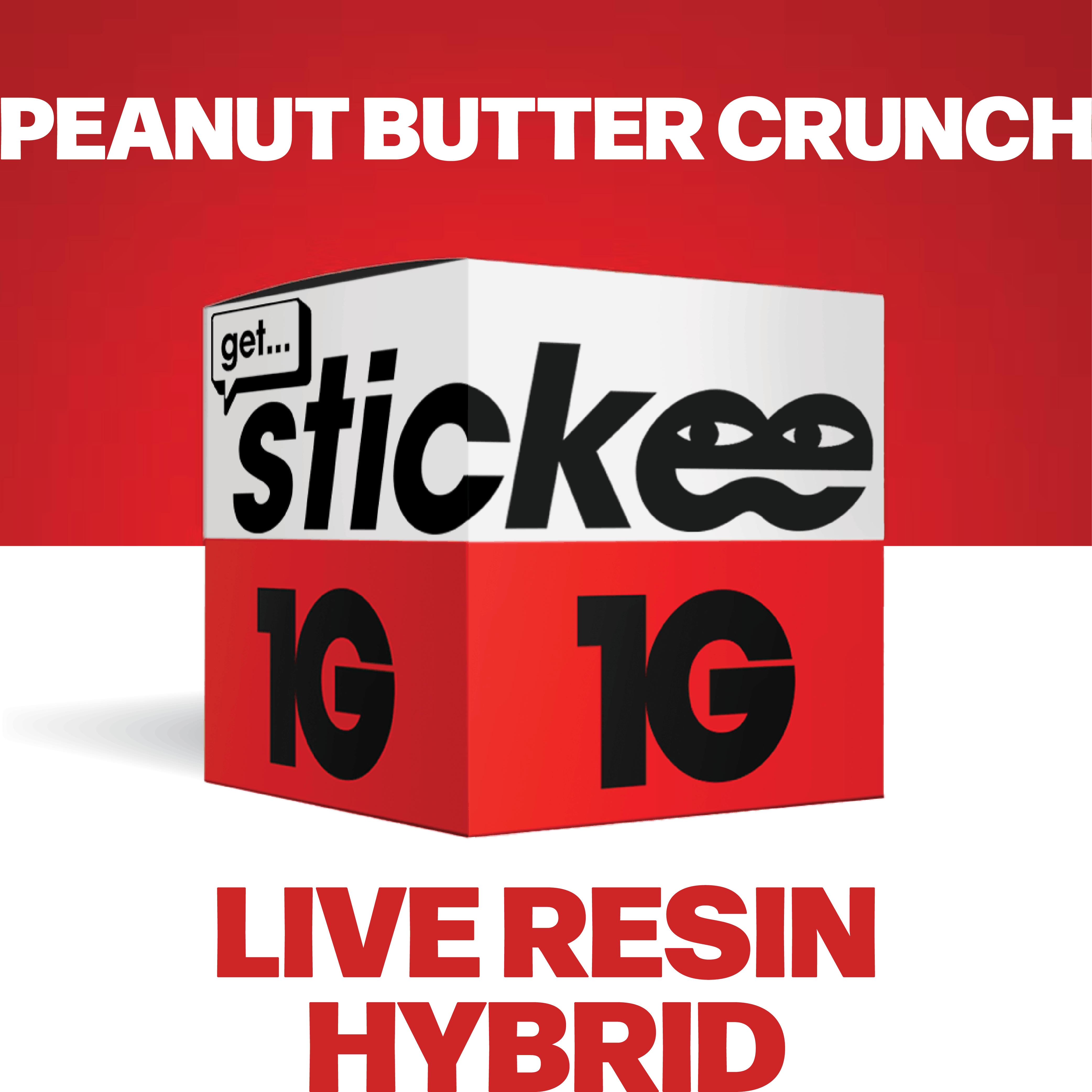 STICKEE | Peanut Butter Crunch | 1G | Live Resin Concentrate