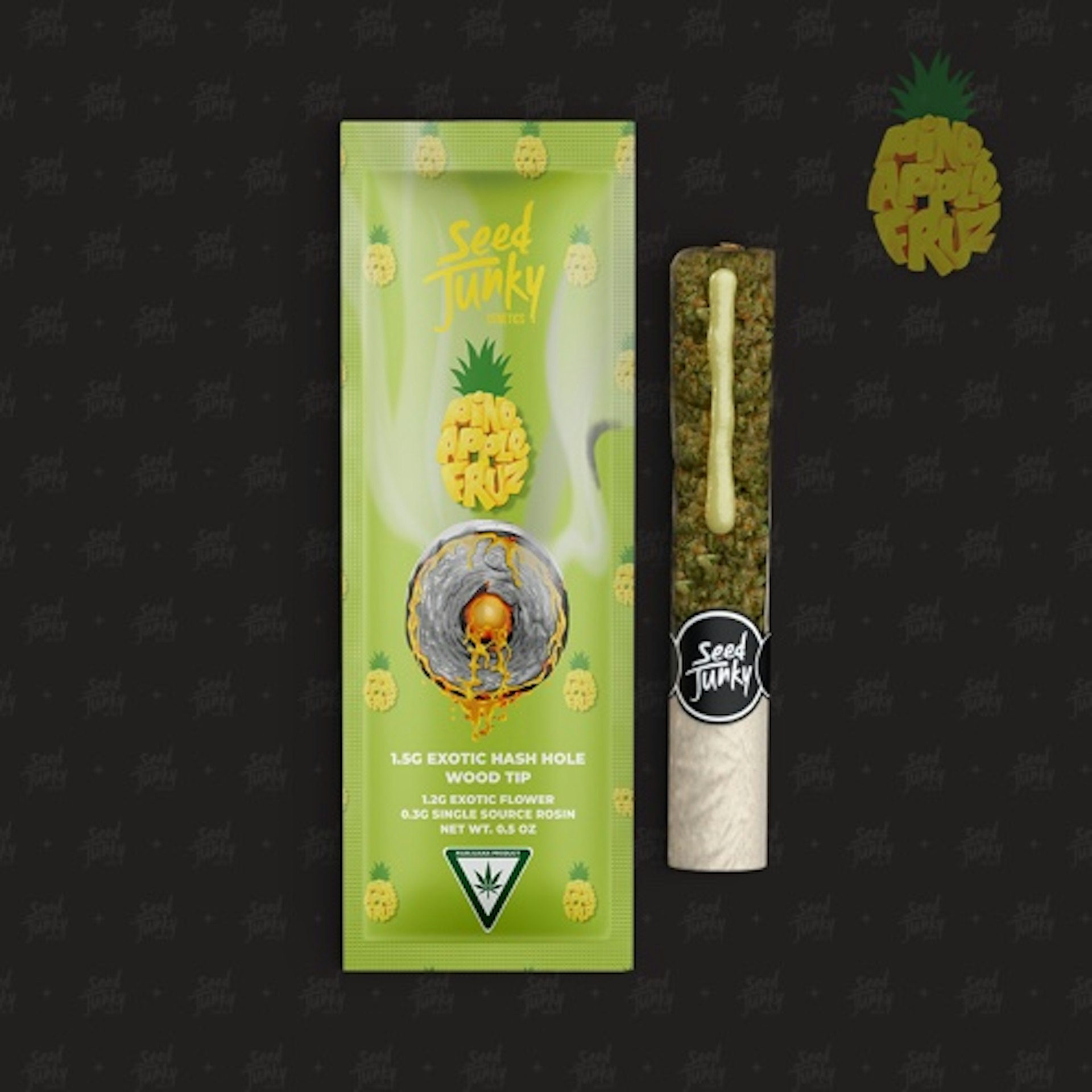Seed Junky - Pineapple Fruz Hash Hole Pre-Roll
