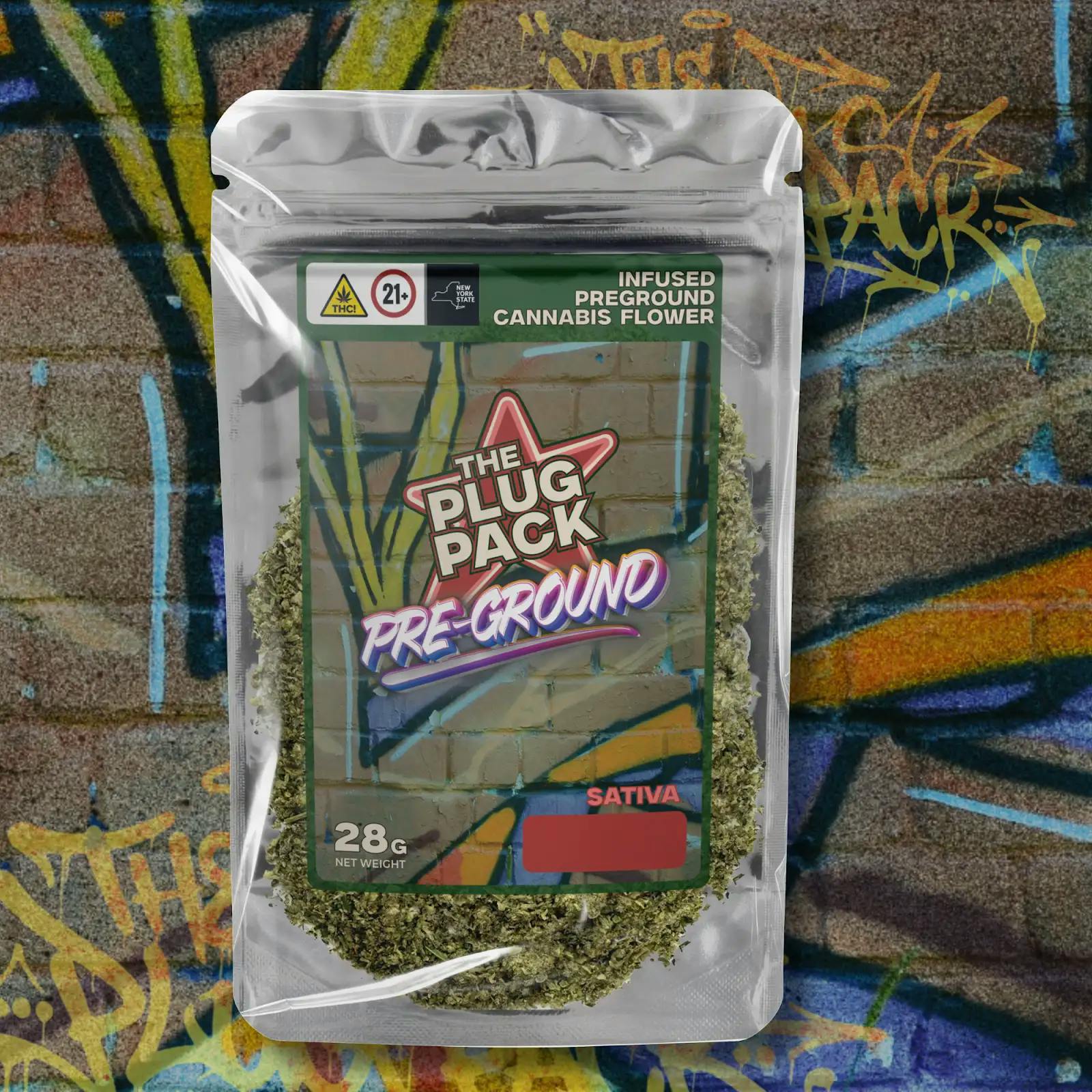 The Plug Pack Uptown Haze | Infused Ground Flower - Strain Stars