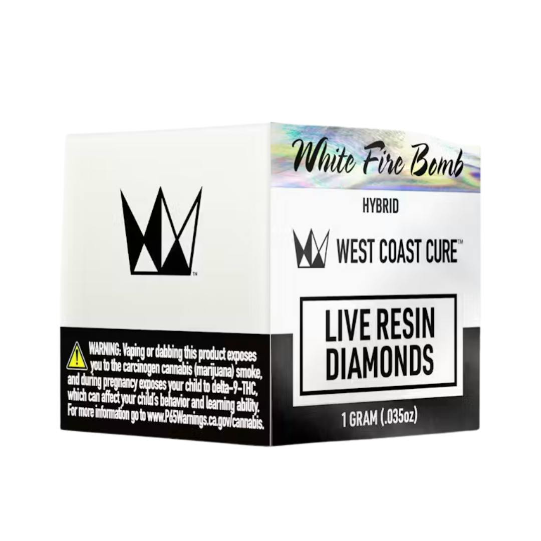 WHITE FIRE BOMB LIVE RESIN DIAMONDS-1
