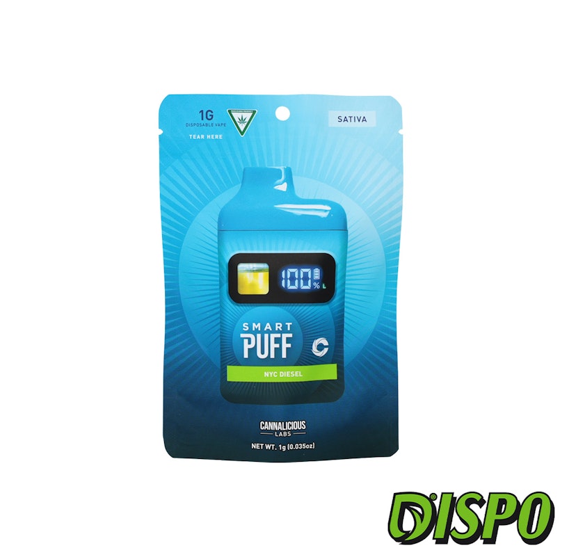 Cannalicious Labs SmartPuff - (S) NYC Diesel Disposable