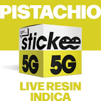 STICKEE | Pistachio | Indica | Live Resin Concentrate | 5G - product image at King of Budz