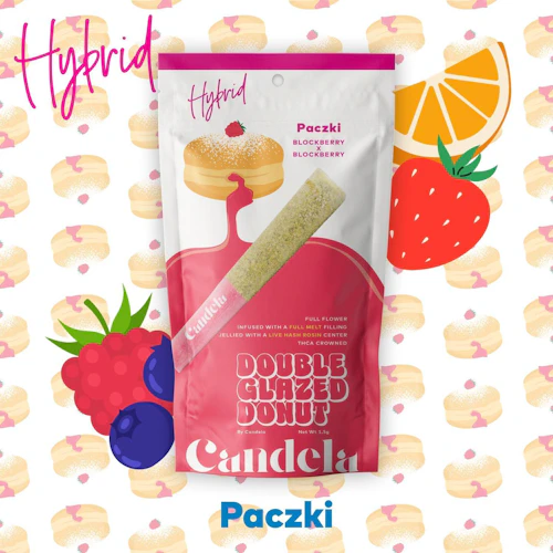 Candela - 1.5g Double Glazed Donut - Paczki