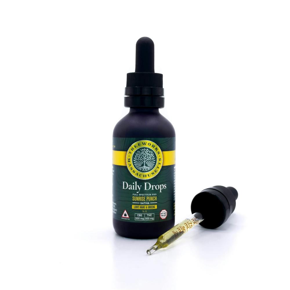 Treeworks Gentle Drops - Hybrid - 990mg TAC (900mg CBD | 90mg THC