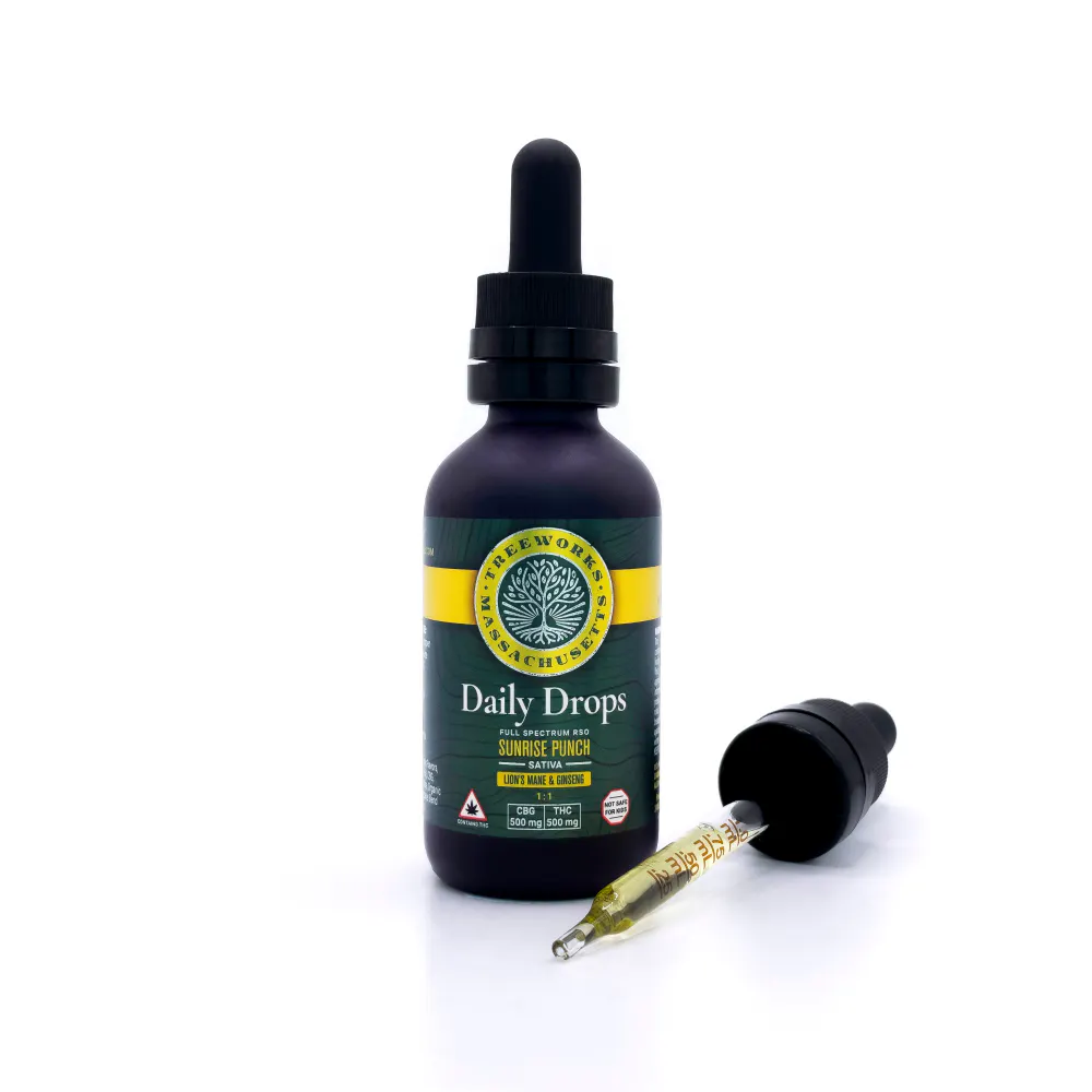 Treeworks - Daily Drops - Sativa - 1000mg TAC (500mg CBG | 500mg