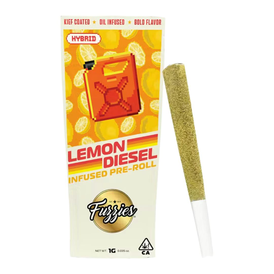 LEMON DIESEL INFUSED PREROLLS