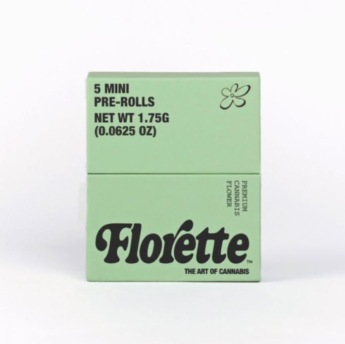 Florette- Pre-Roll .35 - 5 Pack (1.75g) -Black Maple