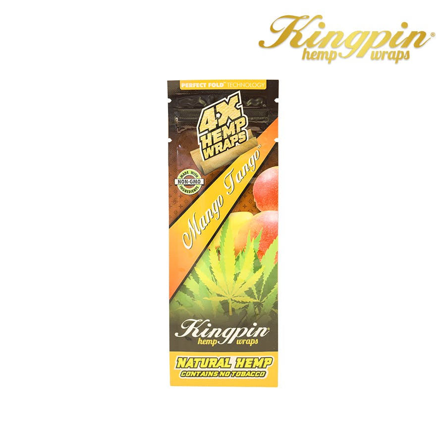 Kingpin Wraps | Mango Tango Hemp Wraps - 4pk