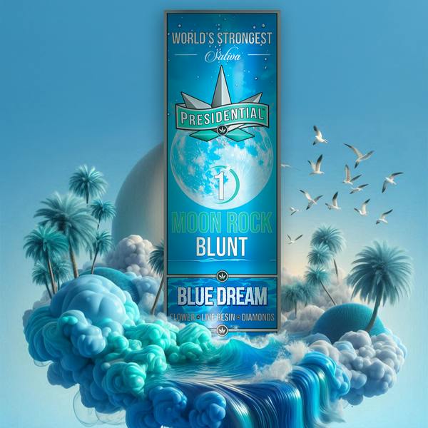Presidential Moon Rock Blunt - Blue Dream