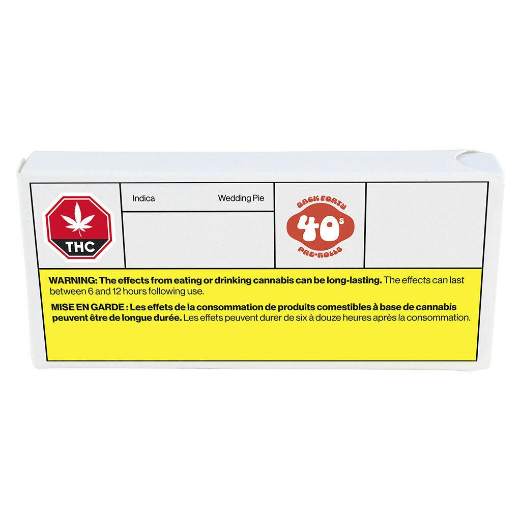 Back forty - wedding pie prjs - 10x0. 35g-0