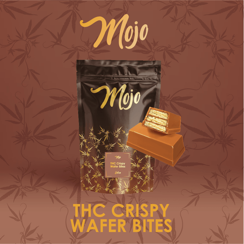 Mojo | 200mg Chocolates | Crispy Wafer Bites