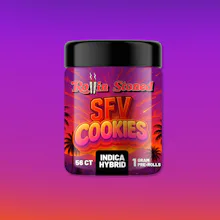 Rollin Stoned - 56-Pack 1g Prerolls - SFV Cookies - PRE_ROLLS by Rollin Stoned at King of Budz