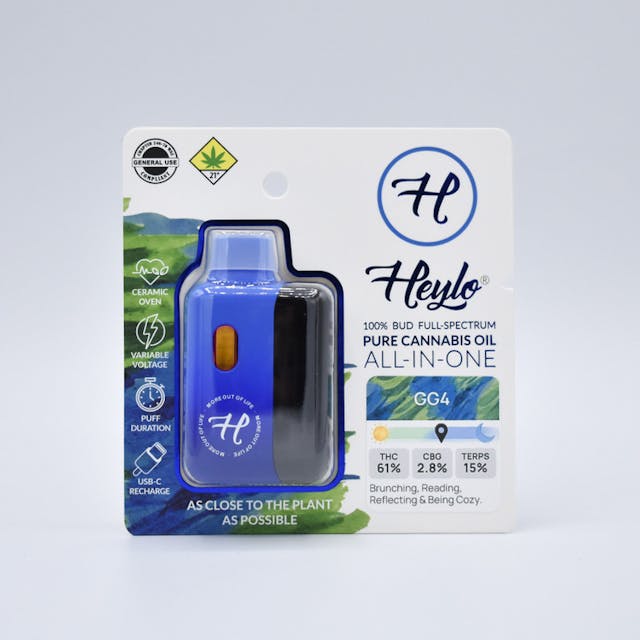 Disposable vaporizers contain concentrated cannabis oil that is heated by an attached battery and inhaled. These products come charged and ready to go, and are not designed to be reused, refilled, or recharged. These products are often very potent and are designed to be consumed in 2-3 second puffs.