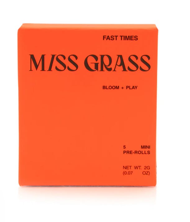 Product AWH Miss Grass Prerolls - Fast Times 2g (5pk)
