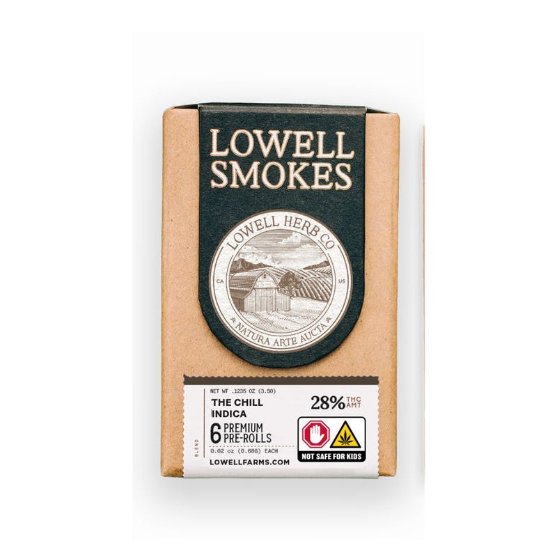 Photo of Lowell | The Chill | 6 x 0.58g Pre-Rolls