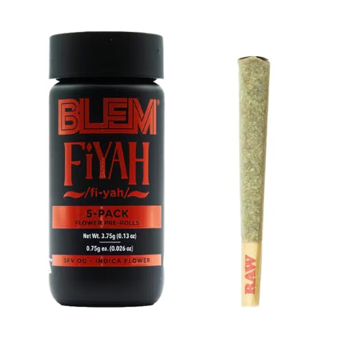 FIYAH 5PK PREROLLS