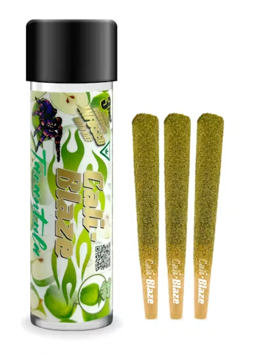 Cali-Blaze - 3-Pack 1g Tarantulas - Green Apple