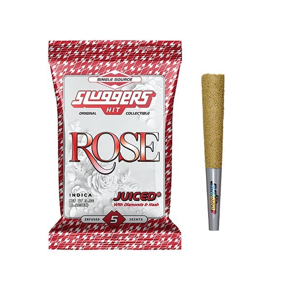 Sluggers Sluggers | Rose | Infused Mini 5pk | Indica - Stoops Cannabis  Dispensary in NYC Cannabis Dispensary in NY