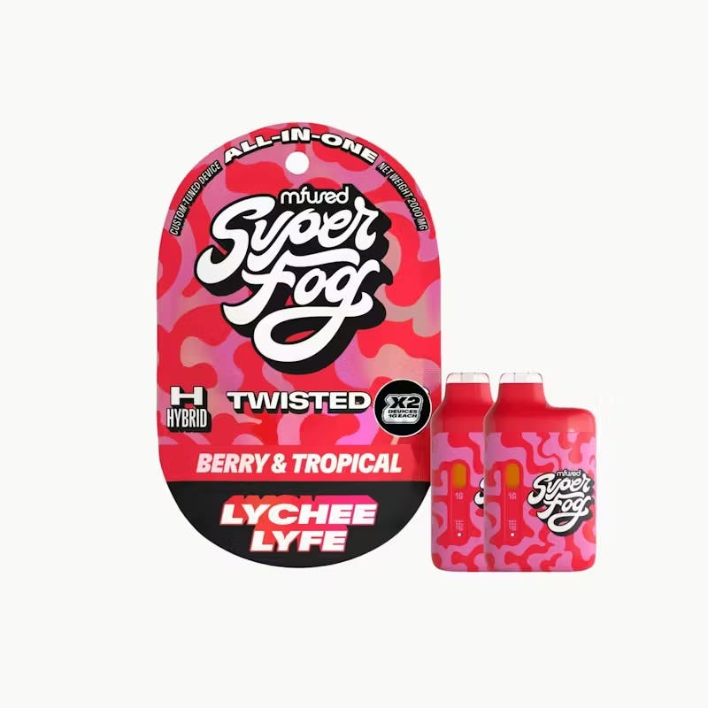Super Fog | Lychee Lyfe | AIO | 2pk | 2g